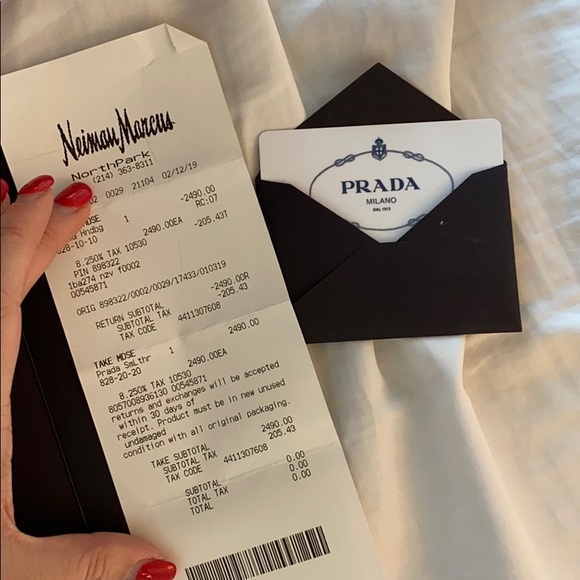 PRADA Medium Galleria Tote Bag w/ Strap (Red) - Picture 5 of 7